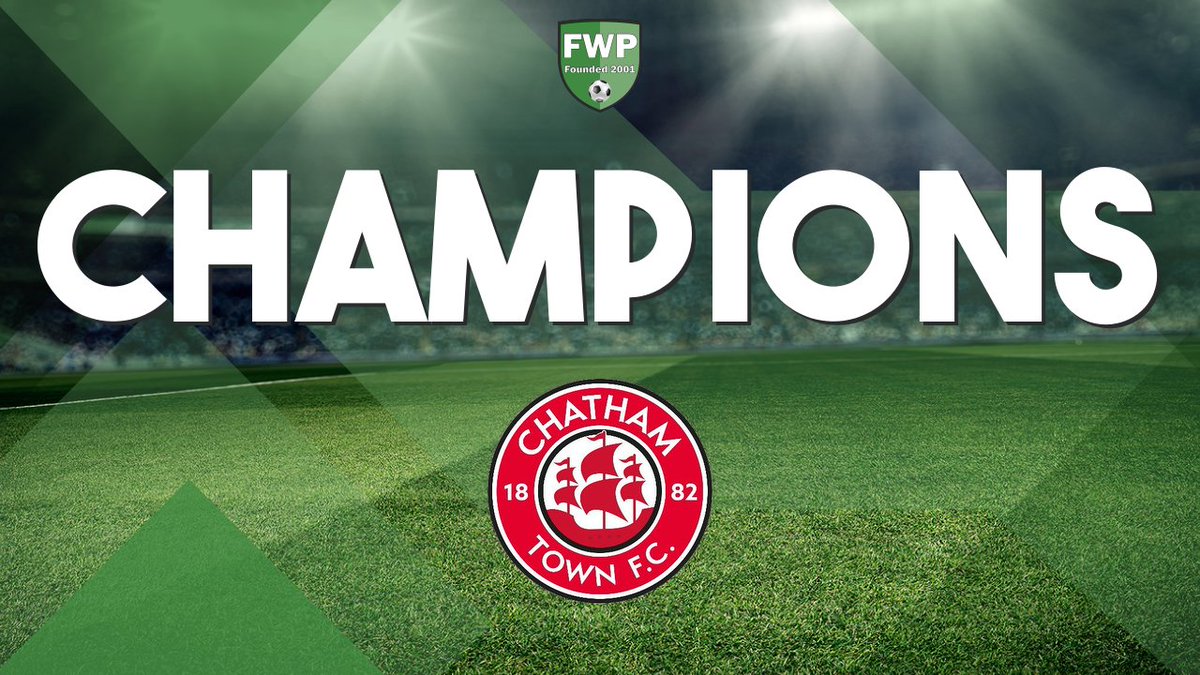 UPDATE: Chatham Town are now champions fwp.co/vMLByD