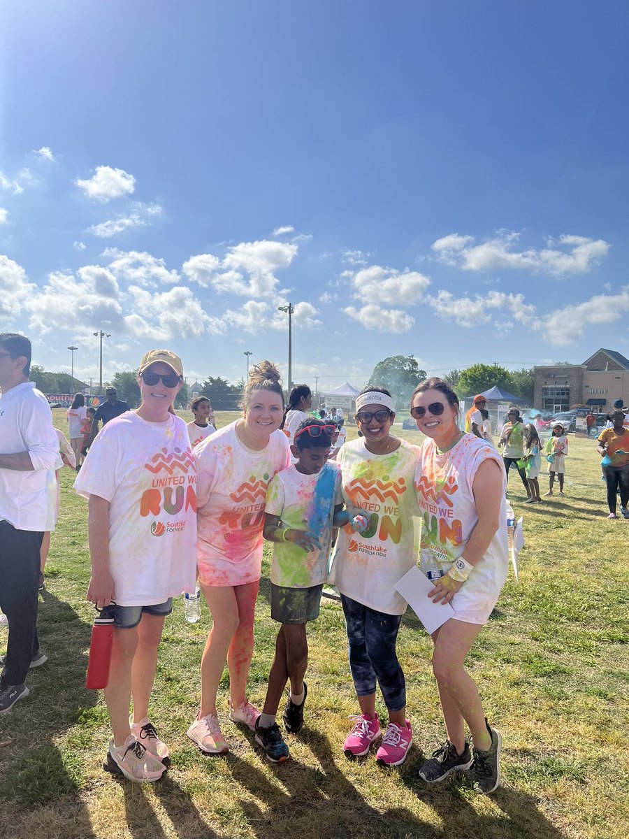 DragonsSOTX's tweet photo. Our Special Olympics athletes were excited to be a part of the Southlake Foundation Color Run this morning 🎨🏃🏼 https://t.co/b6b8eS1EcT