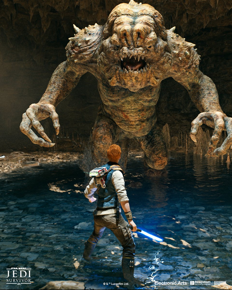 Tread cautiously! 

The Empire isn’t your only threat. You’ll face ferocious creatures as you venture across new planets. #StarWarsJediSurvivor