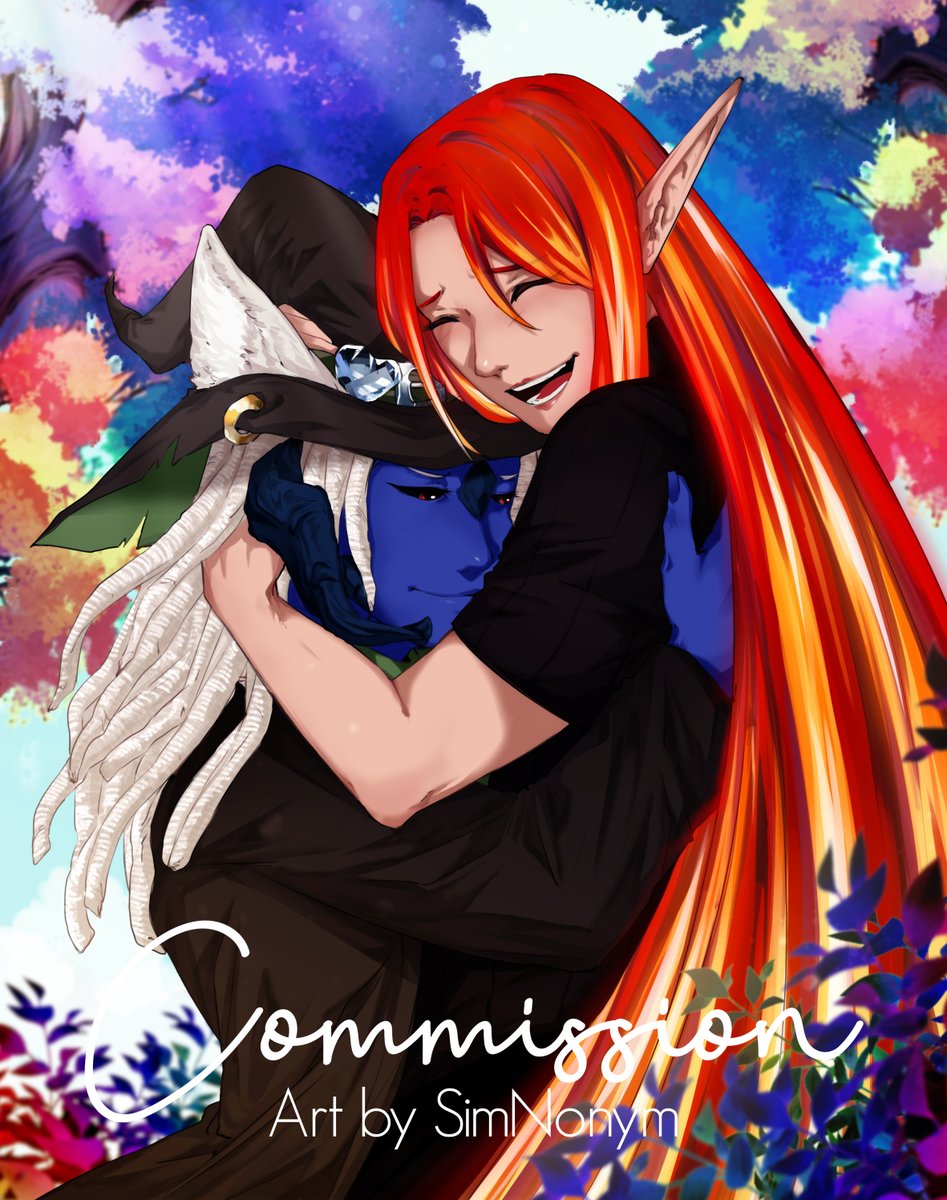 SimNonym410's tweet photo. Commission Works for Astra and @Puptron9000 Thank you for commissioning me! Here's hoping for another chance to work with you again! #SimNonymComms #commission #commissions #originalcharacter https://t.co/cyi2TrdYRc