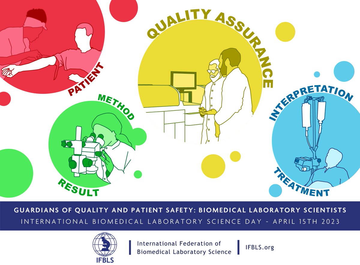 Happy International Biomedical Laboratory Scientists Day! Biomedical / #MedicalLaboratory professionals play a key role in diagnosis, treatment, research and more in the modern medical sciences. You are the guardians of quality and patient safety. #IamASCLS #Lab4Life