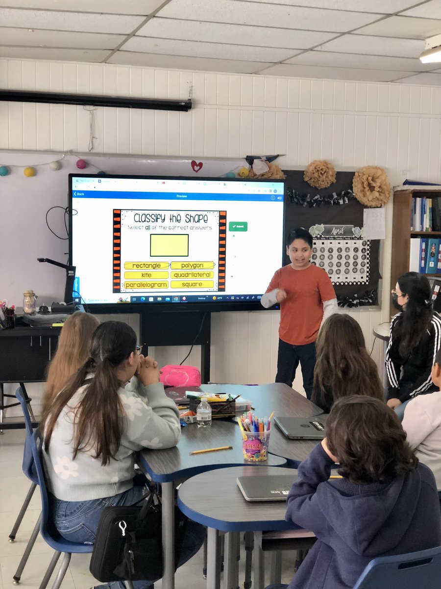 RealRobRobledo's tweet photo. @EastwoodKnolls Our Students Are Classifying Quadrilaterals and Identifying Interactions Between Living and Non-Living Elements. 

Science and Math STAAR Exams Are on the Horizon and Reviewing Concepts and Standards on a Saturday Shows Dragon Dedication. #CarryingTheStandard 🔥🐉 https://t.co/vKEGPRtJEI