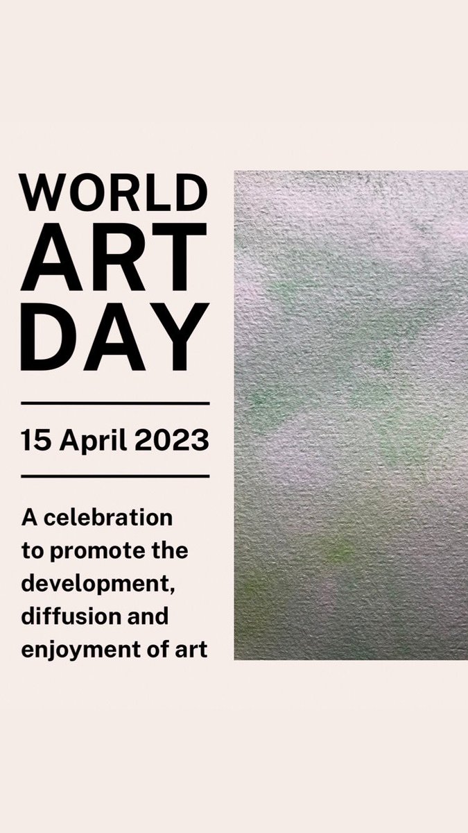 pillarsofsabah's tweet photo. WORLD ART DAY

15 April 2023

A celebration to promote the development, diffusion and enjoyment of art.

⬇️ https://t.co/iJ53reM4Wy