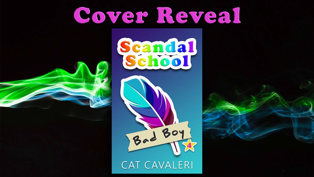 catcavaleri's tweet photo. Cover reveal! The latest book in the Scandal School series, BAD BOY📕📚
Catch up on the entire Scandal School series--the perfect weekend binge read! https://t.co/15kW1RNuqA https://t.co/CvEWHLRviZ