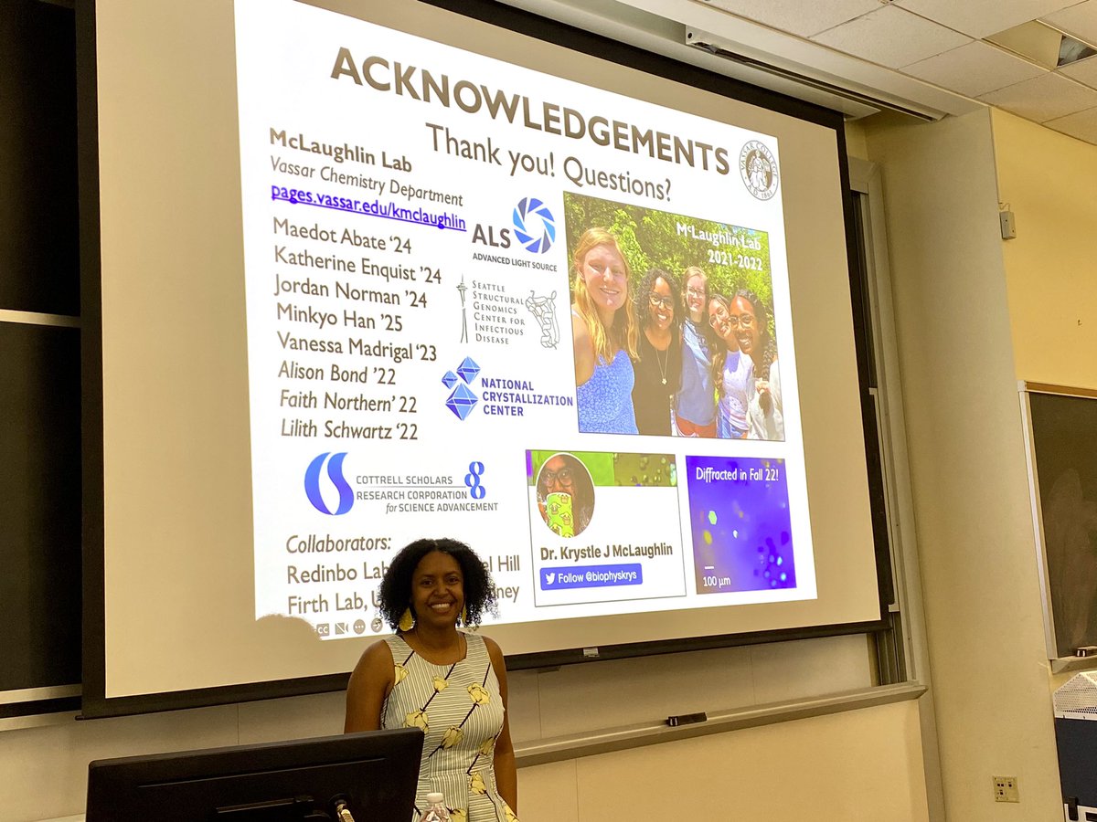 Yan Kung (@kunglab) on Twitter photo Wonderful to see <a href="/biophyskrys/">Dr. Krystle J McLaughlin</a> give a fantastic talk yesterday at <a href="/haverfordedu/">Haverford College</a>! It was so great to see and spend time with you, Krystle! PUI protein crystallographers unite! 👏😍🙌 Wonderful to see <a href="/biophyskrys/">Dr. Krystle J McLaughlin</a> give a fantastic talk yesterday at <a href="/haverfordedu/">Haverford College</a>! It was so great to see and spend time with you, Krystle! PUI protein crystallographers unite! 👏😍🙌