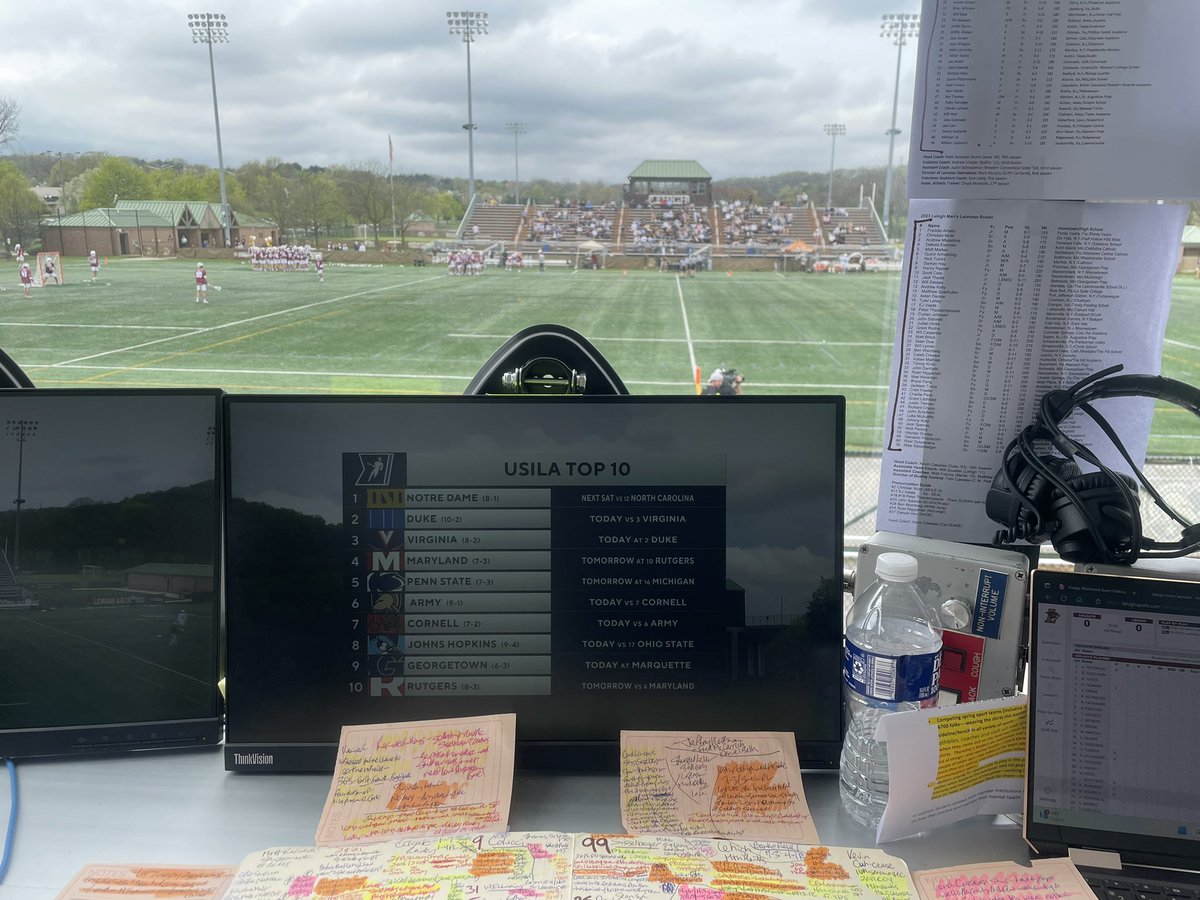 Jason Knapp (@jasonknapp44) on Twitter photo Booth set up in Bethlehem for lacrosse. <a href="/ColgateMLax/">Colgate Men's Lacrosse</a> matched up with @LehighLacrosse in a key <a href="/PatriotLeague/">Patriot League</a> showdown Join <a href="/StevePanare11i/">Steve Panarelli</a> and me and our crew for it NoonET <a href="/CBSSportsNet/">CBS Sports Network</a> Booth set up in Bethlehem for lacrosse. <a href="/ColgateMLax/">Colgate Men's Lacrosse</a> matched up with @LehighLacrosse in a key <a href="/PatriotLeague/">Patriot League</a> showdown Join <a href="/StevePanare11i/">Steve Panarelli</a> and me and our crew for it NoonET <a href="/CBSSportsNet/">CBS Sports Network</a>