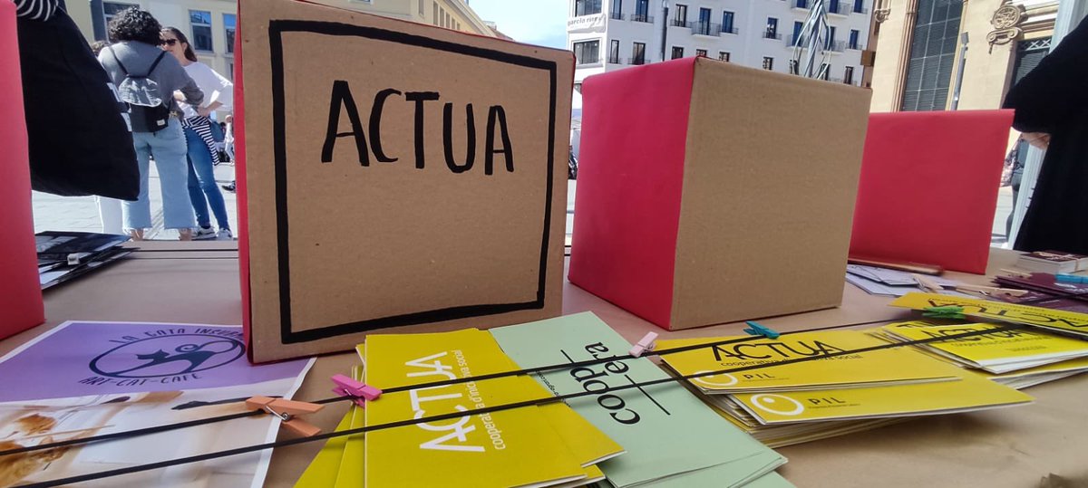 actua_coop's tweet photo. Avui hem estat presents a la Fira de l’Economia Social del Camp de Tarragona, un espai on compartir experiències amb altres projectes de l’economia social i solidària.
#fesct23 #economiasocialisolidària #ess #coop #cooperativa #actua #tarragona https://t.co/wTP4NTUcbG
