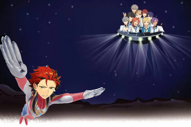 "KANZAKI!!!!!" Terbang menyelamatkan Souma.