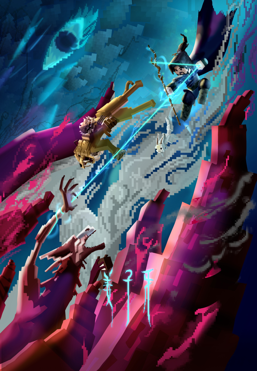 姜子牙xMC #Minecraft #我的世界 #姜子牙 #kyoushiga pixiv.net/artworks/10721…