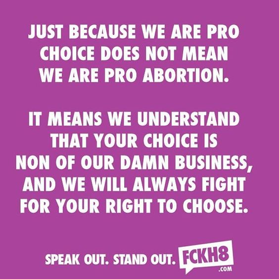 🇦🇺 Pink Heretic on Twitter "Just because you are prochoice, does not