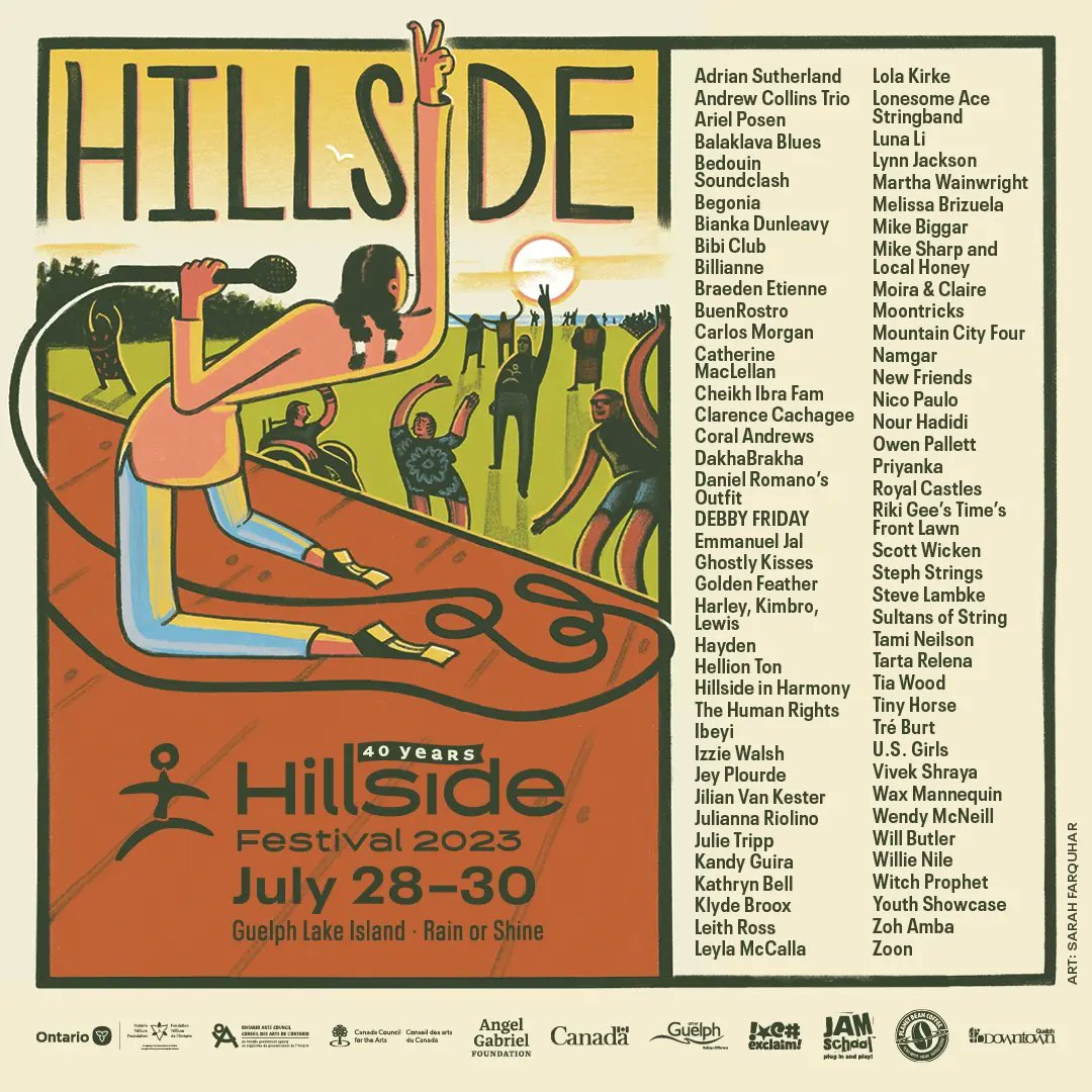 IzzieWalsh's tweet photo. 🇨🇦 Very grateful to say I am a part of the amazing line up @HillsideFest this year! ☀️🤘🏻 Can't wait to experience the Canadian summer and play some music! https://t.co/bGsK1xPMtp