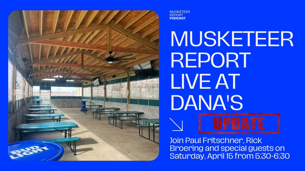 Xavier 247 on Twitter "We'll see you at 530 p.m. at Danagardens for