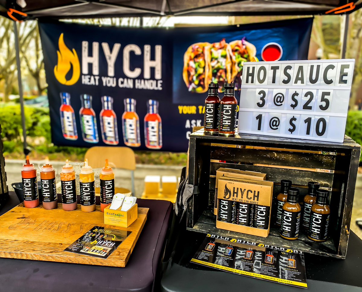 MARKET DAY! 🔥🙌🔥
<a href="/Salem_C_Markets/">Salem Community Markets</a> 9-2
<a href="/BeavertonMarket/">Beaverton Farmers Market</a> 8:30-1:30

Come out and get HYCH’d guys! #heatyoucanhandle