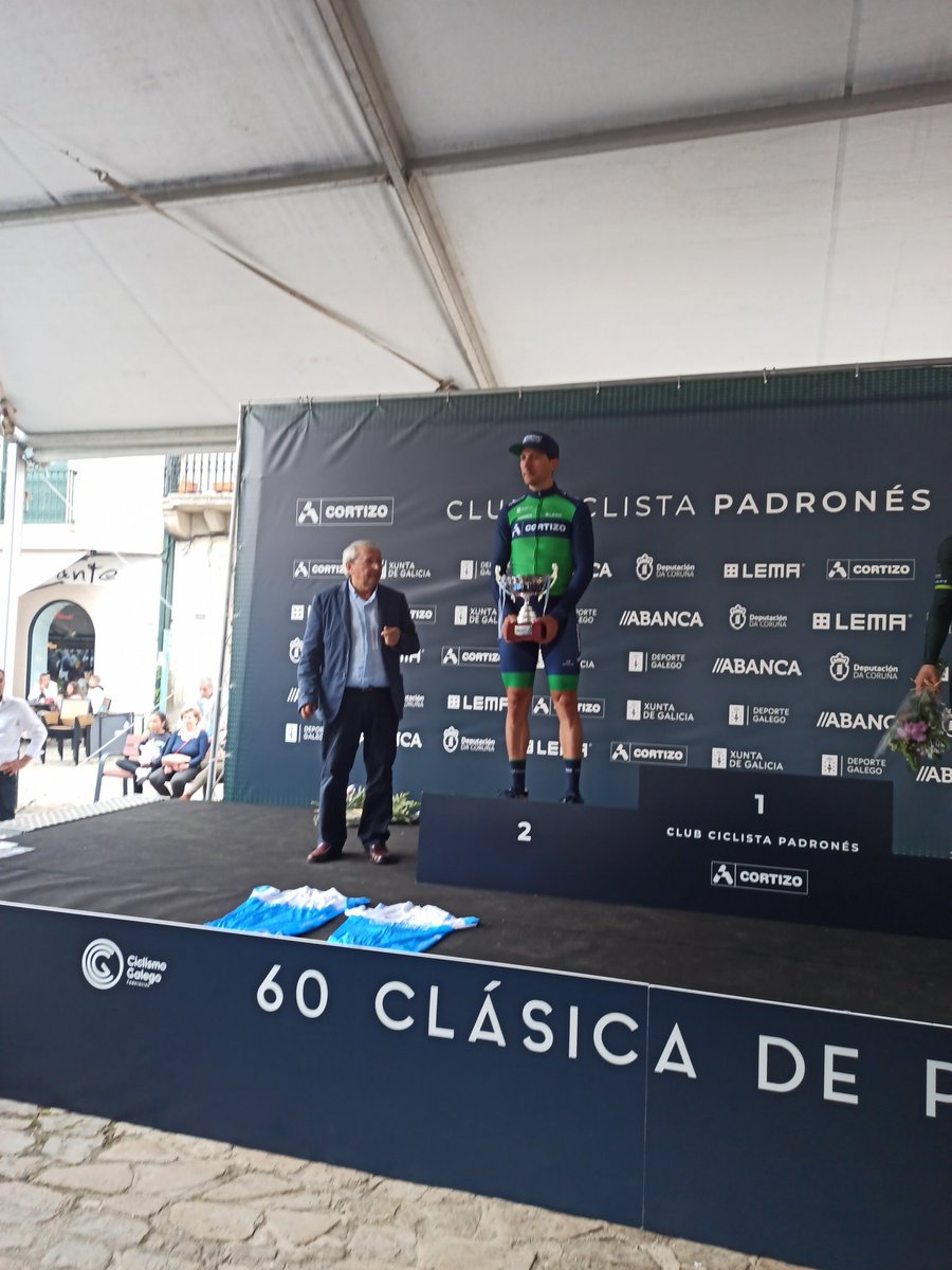 #60ClasicaDePascua segundo clasificado Fran Rus <a href="/ccpadrones/">Equipo Cortizo</a>