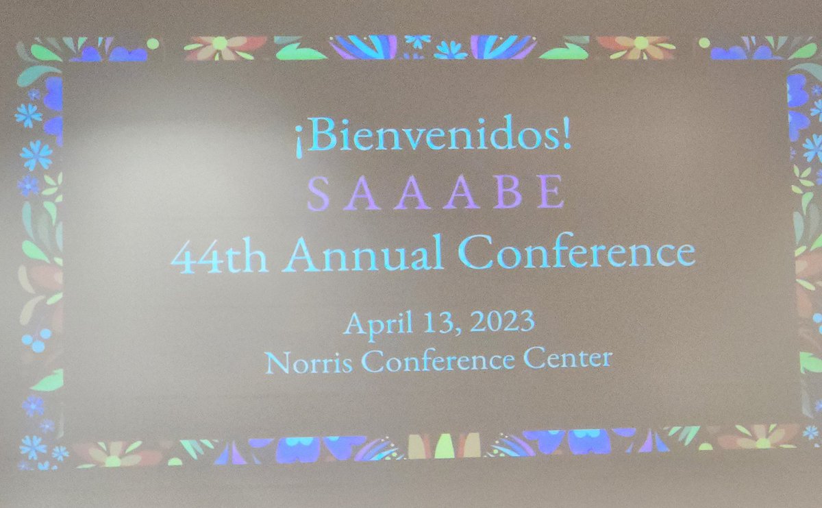 gzal57's tweet photo. Late post but this week was such a productive week. 
Thank you @TRICIAORTIZ19 for giving RDLA team the opportunity to attend this conference. @SAAABEofTexas and @DrETontheBorder never disappoints with such powerful sessions and guest speakers. 
@cjramirez_j @DoraDominguez01 https://t.co/0PZDWovNGQ