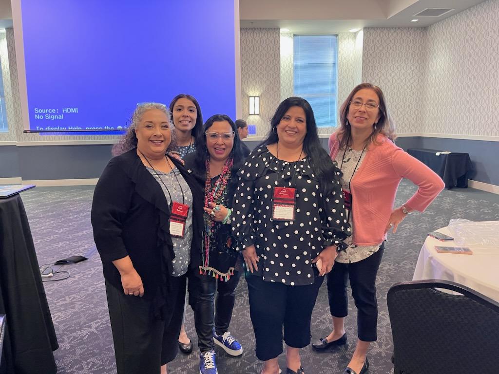 gzal57's tweet photo. Late post but this week was such a productive week. 
Thank you @TRICIAORTIZ19 for giving RDLA team the opportunity to attend this conference. @SAAABEofTexas and @DrETontheBorder never disappoints with such powerful sessions and guest speakers. 
@cjramirez_j @DoraDominguez01 https://t.co/0PZDWovNGQ
