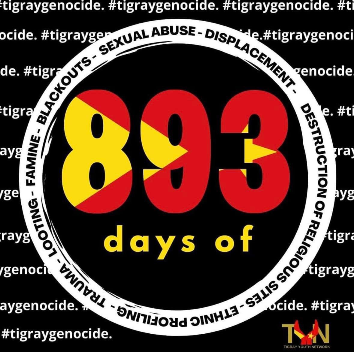 #893days of #TigrayGenocied 
⭕️ Still #TigrayIsBleeding: 
The situation in #Irob and #Kunama in #Tigray occupied and shelled by #Eritrea is devastating, with large scale displacement of the civilian population. 
#FreeTigray 
#FreeIrobAndKunama 
@UN_HRC @UNOCHA @JosepBorrellF…