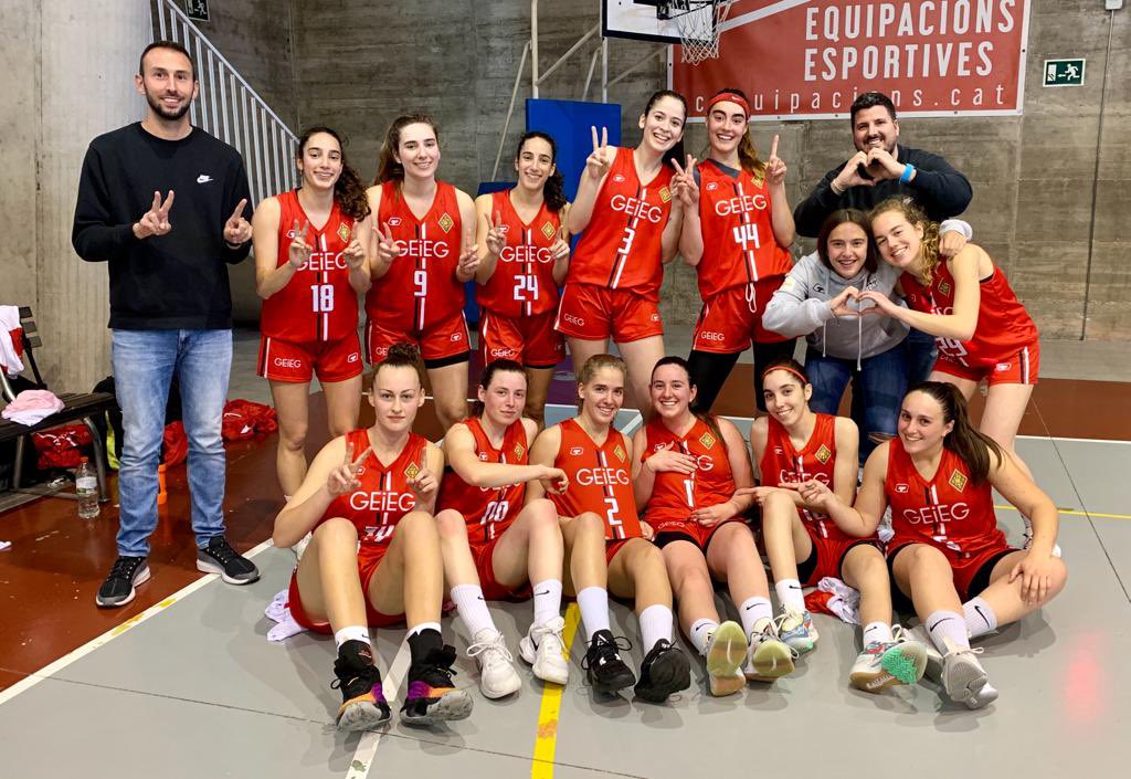 GEiEGBasquet's tweet photo. El Catalunya Telecom @geieg1919 C torna de Setmana Santa en plena forma guanyant al @UE_Cellera_Amer (103-50). Queden tres jornades pel final de la segona fase. Som-hi, @geieg1919! https://t.co/0YsnCdtwny