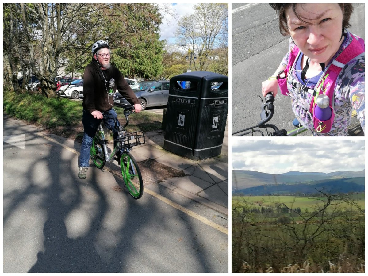 circlecross73's tweet photo. Taking part in @blasttheory and @edenartsUK interactive art installation #RiderSpoke sharing secrets whilst cycling https://t.co/l841xTN53R