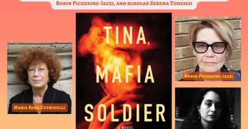 Don't miss this rare chance to talk with Maria Rosa Cutrufelli about Tina, Mafia Soldier! This coming Wednesday, April 19th, at 2:00 Eastern time. Free and open to the public-just register! #antimeafianewmedia #mafiastories #womenandmafia @edigiunta <a href="/julietgrames/">Juliet Grames</a>