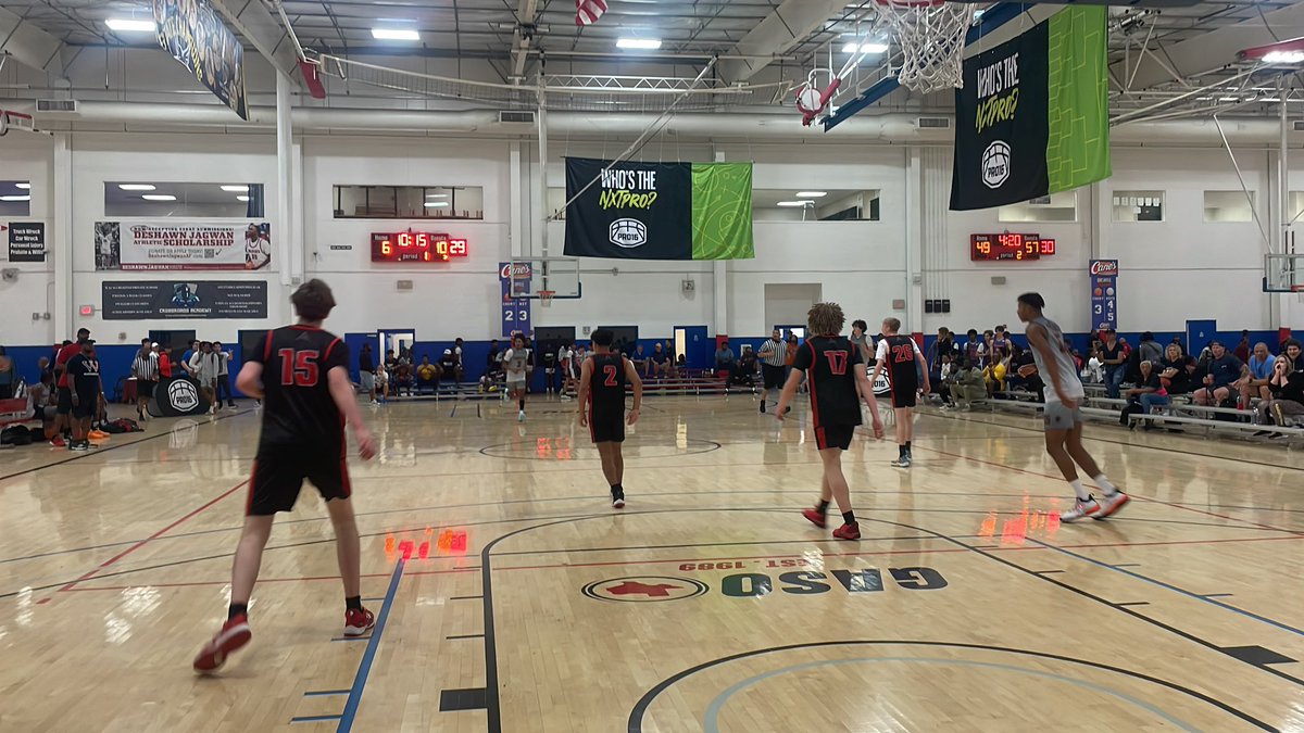 NXTPRO Hoops (@nxtprohoops) on Twitter photo Rematch now going down between <a href="/apexathletixaz/">APEX ATHLETIX</a> and <a href="/cgwolvesbb/">Complete Game WOLVES</a>.
2024 Evan Coates (<a href="/EvanCoates16/">Evan๐ฆ</a>) just started this one off with a headtap. Rematch now going down between <a href="/apexathletixaz/">APEX ATHLETIX</a> and <a href="/cgwolvesbb/">Complete Game WOLVES</a>.
2024 Evan Coates (<a href="/EvanCoates16/">Evan๐ฆ</a>) just started this one off with a headtap.