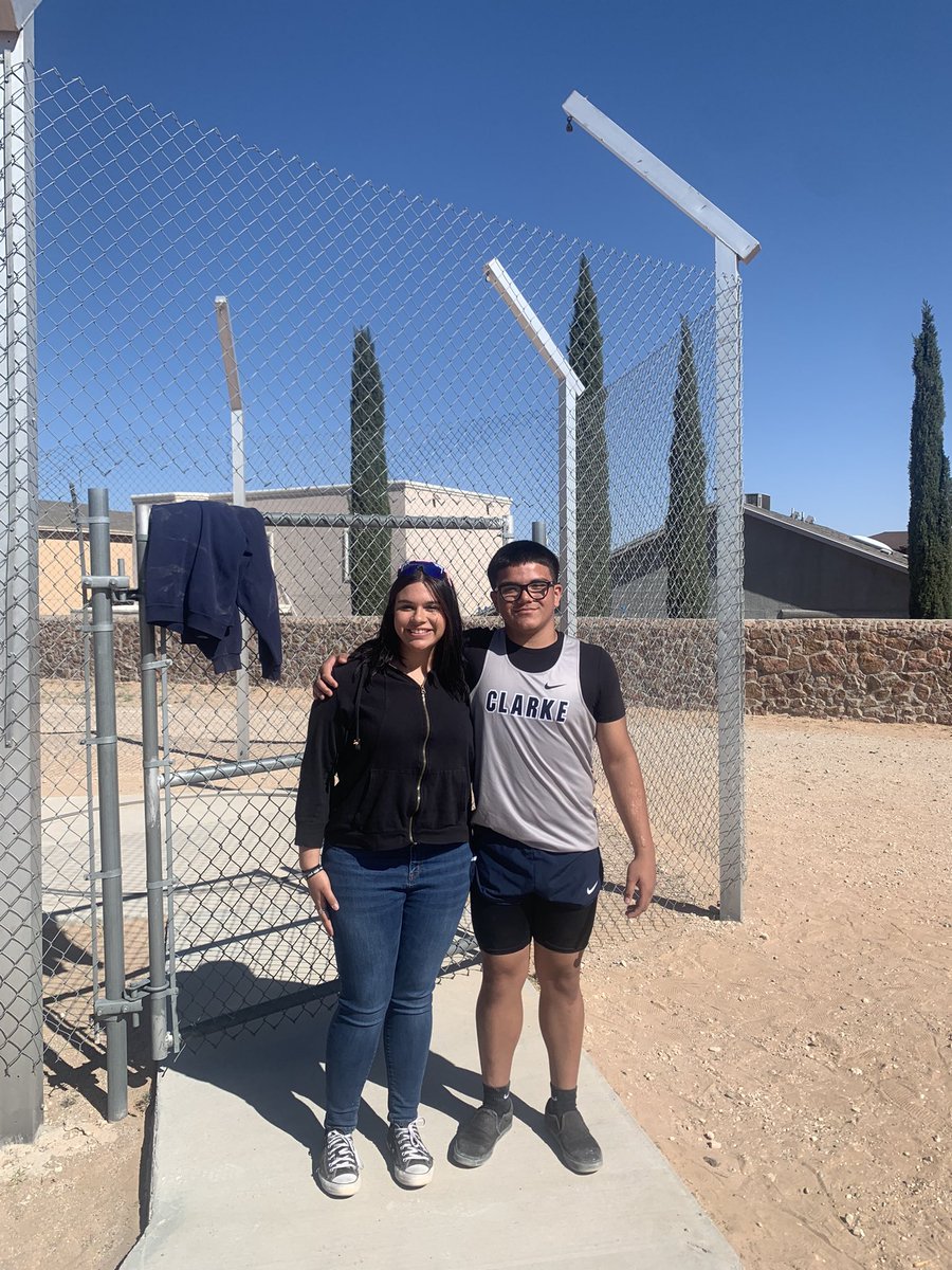 godofvictory1's tweet photo. Congratulations to Izaiah and Desiree for a a great showing at the middle school track meet. Can’t wait for you two and the rest of the throwers to throw for Americas! https://t.co/uzvcAFUwb0