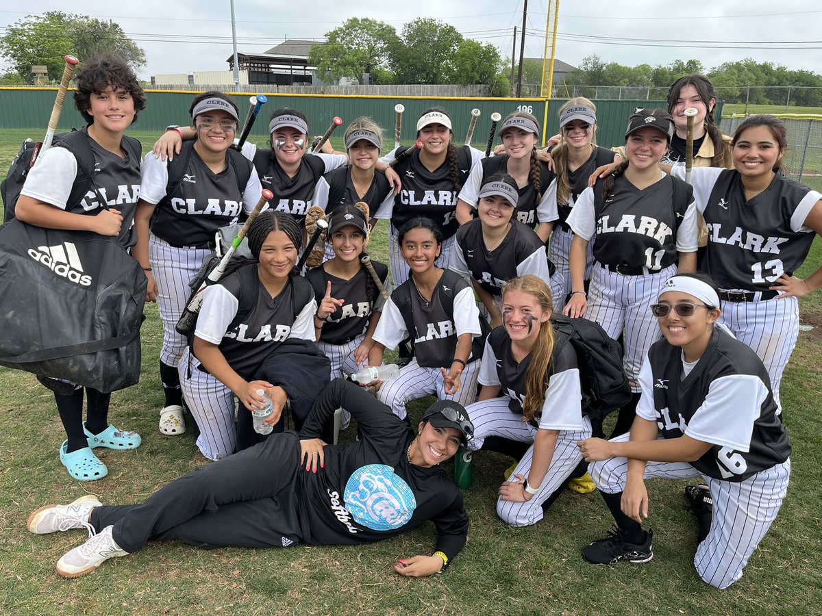 Clark Softball (@clarksoftball) on Twitter photo HUGE shoutout to our JV team who finished their season today as UNDEFEATED District Champs!! 15-1 on the season (only loss being in our tournament). WHAT A SEASON!!! <a href="/NISDClark/">Tom C. Clark HS</a> <a href="/CoachHalli/">Becca Halliburton</a> <a href="/clarkcoachkelly/">Coach Kelly</a> <a href="/jordangoins07/">Coach Jo</a> <a href="/HobbyGirlsATH/">Hobby Girls’ Athletics</a> <a href="/rawlinson_msg/">Rawlinson Girls' Athletics</a> <a href="/ClarkTxLib/">Clark HS Library</a> <a href="/ClarkCounsDept/">Clark Counselors</a> HUGE shoutout to our JV team who finished their season today as UNDEFEATED District Champs!! 15-1 on the season (only loss being in our tournament). WHAT A SEASON!!! <a href="/NISDClark/">Tom C. Clark HS</a> <a href="/CoachHalli/">Becca Halliburton</a> <a href="/clarkcoachkelly/">Coach Kelly</a> <a href="/jordangoins07/">Coach Jo</a> <a href="/HobbyGirlsATH/">Hobby Girls’ Athletics</a> <a href="/rawlinson_msg/">Rawlinson Girls' Athletics</a> <a href="/ClarkTxLib/">Clark HS Library</a> <a href="/ClarkCounsDept/">Clark Counselors</a>