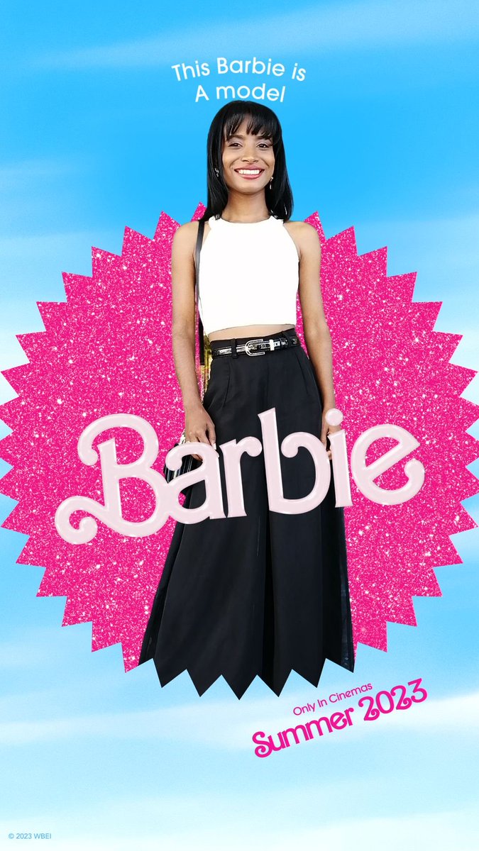 A model! 💕

#Barbie #BarbieTheMovie #BarbieLaPelícula  #barbieselfie #barbiechallenge