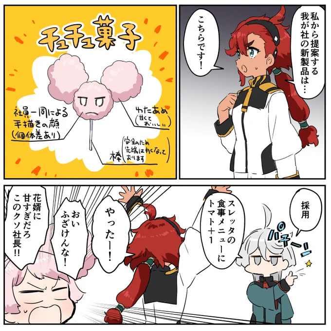 チュチュ菓子と花婿に甘い社長 