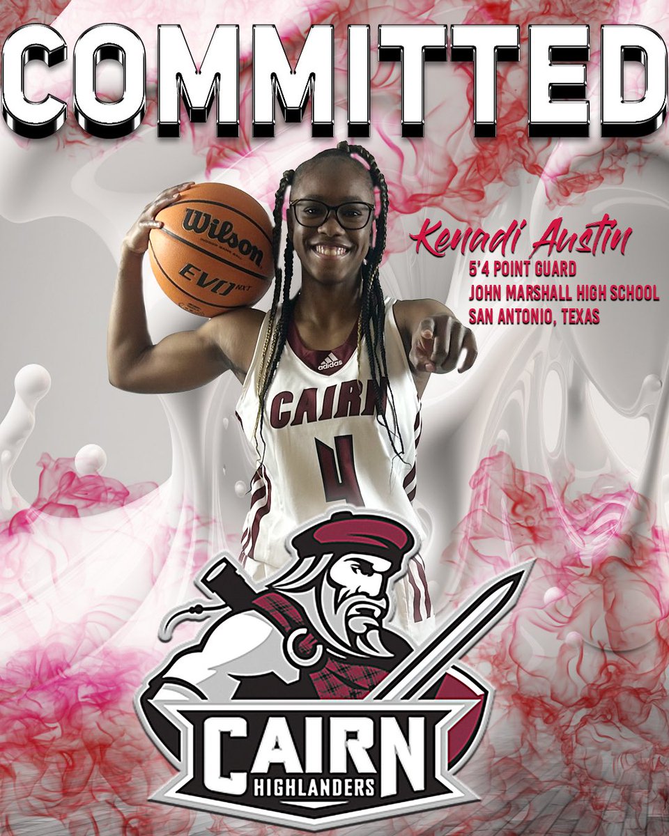 Excited to announce that Kenadi Austin has chosen Cairn University to continue her academic and athletic career! Kenadi will bring athleticism, speed, and skill to our backcourt! Join us in giving Kenadi a warm #CU welcome!