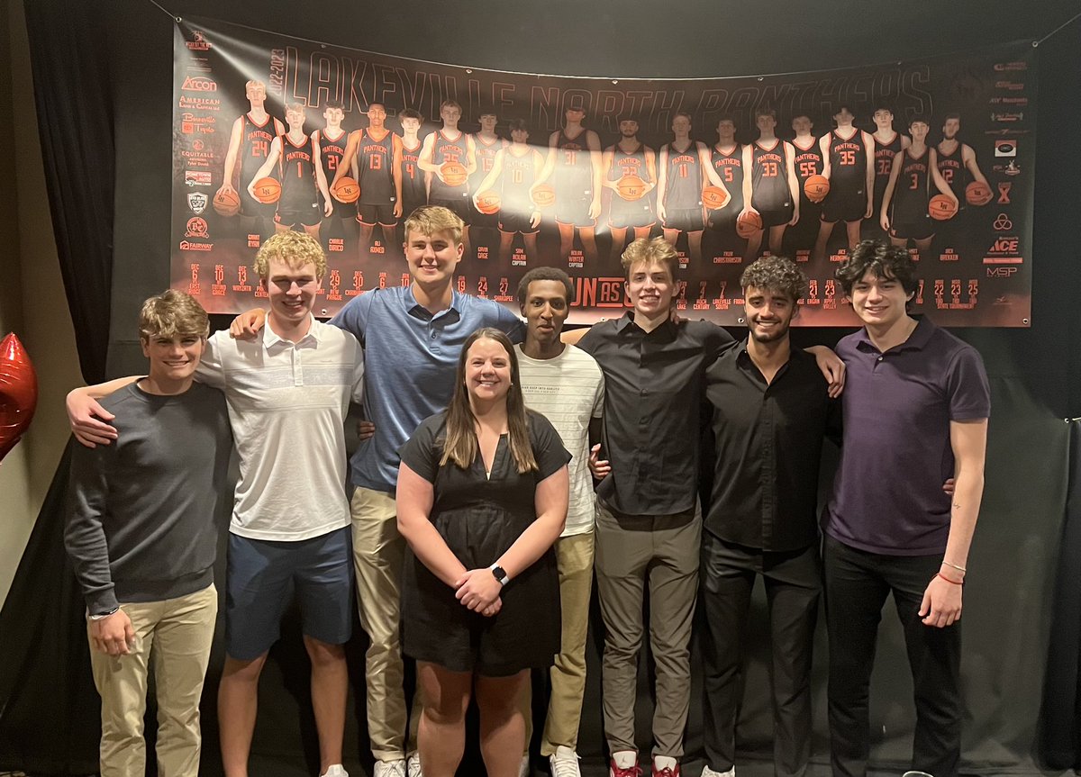 This is a special group. I've never felt more appreciated or respected by a team. I will never get tired of watching kids grow up &amp; play the sport they love. Thankful to have been a part of their HS experience. Excited to cheer them on in what comes next! @LNHoopsOx