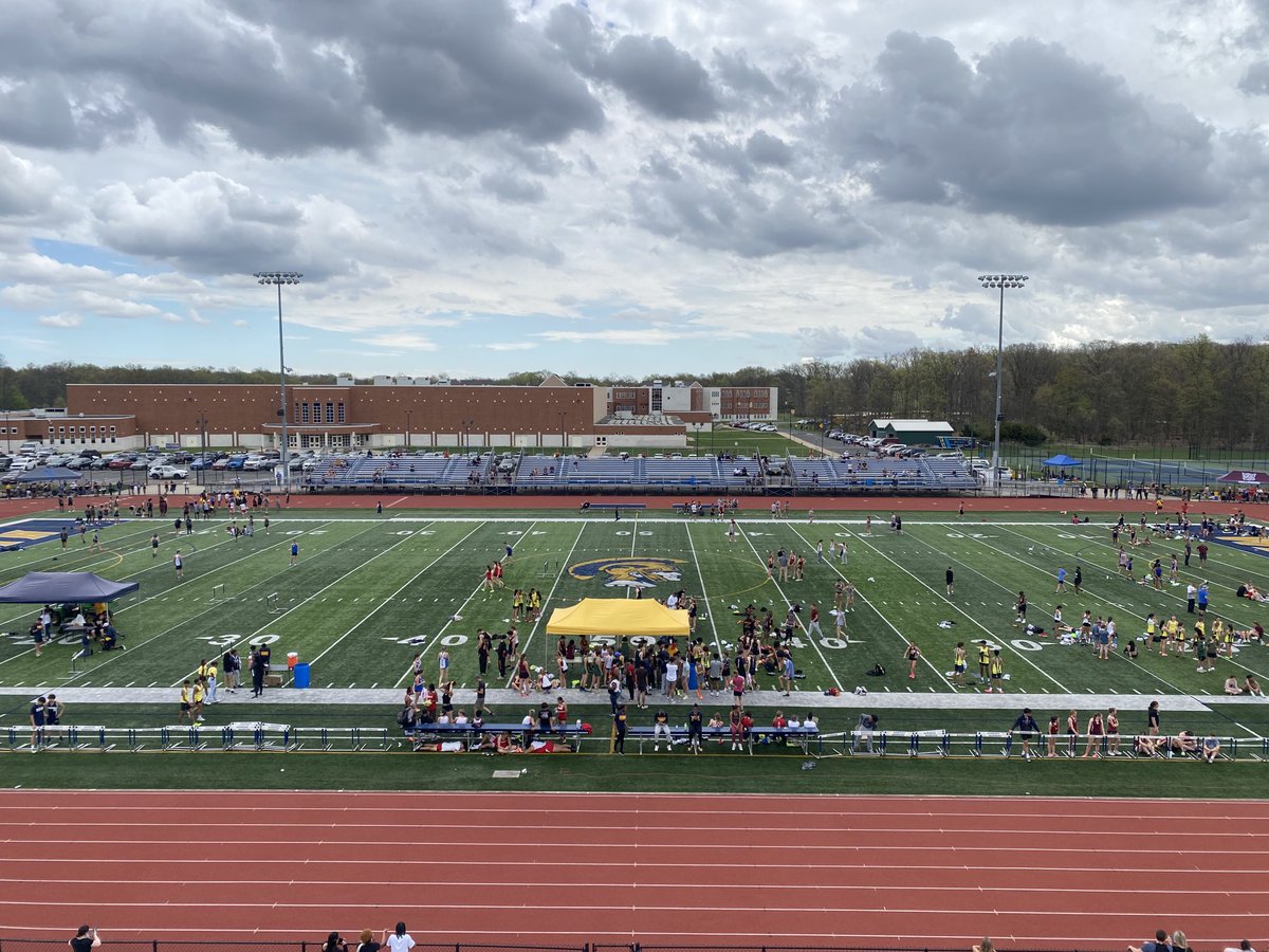 Skyland Conference Track and Field Relays at Warrior Stadium. No better venue!!