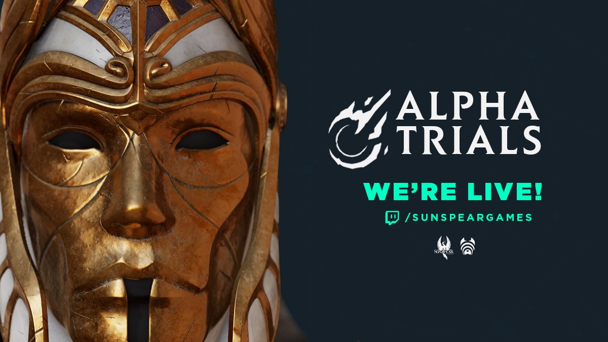 We are LIVE NOW with our Alpha Trials Tournament hosted with @AllChatEsports !

<a href="/ggDoA/">Erik DoA Lonnquist</a> and <a href="/HeyHada/">TG| Hada</a> are kicking off the action, be sure to tune in!

twitch.tv/sunspeargames