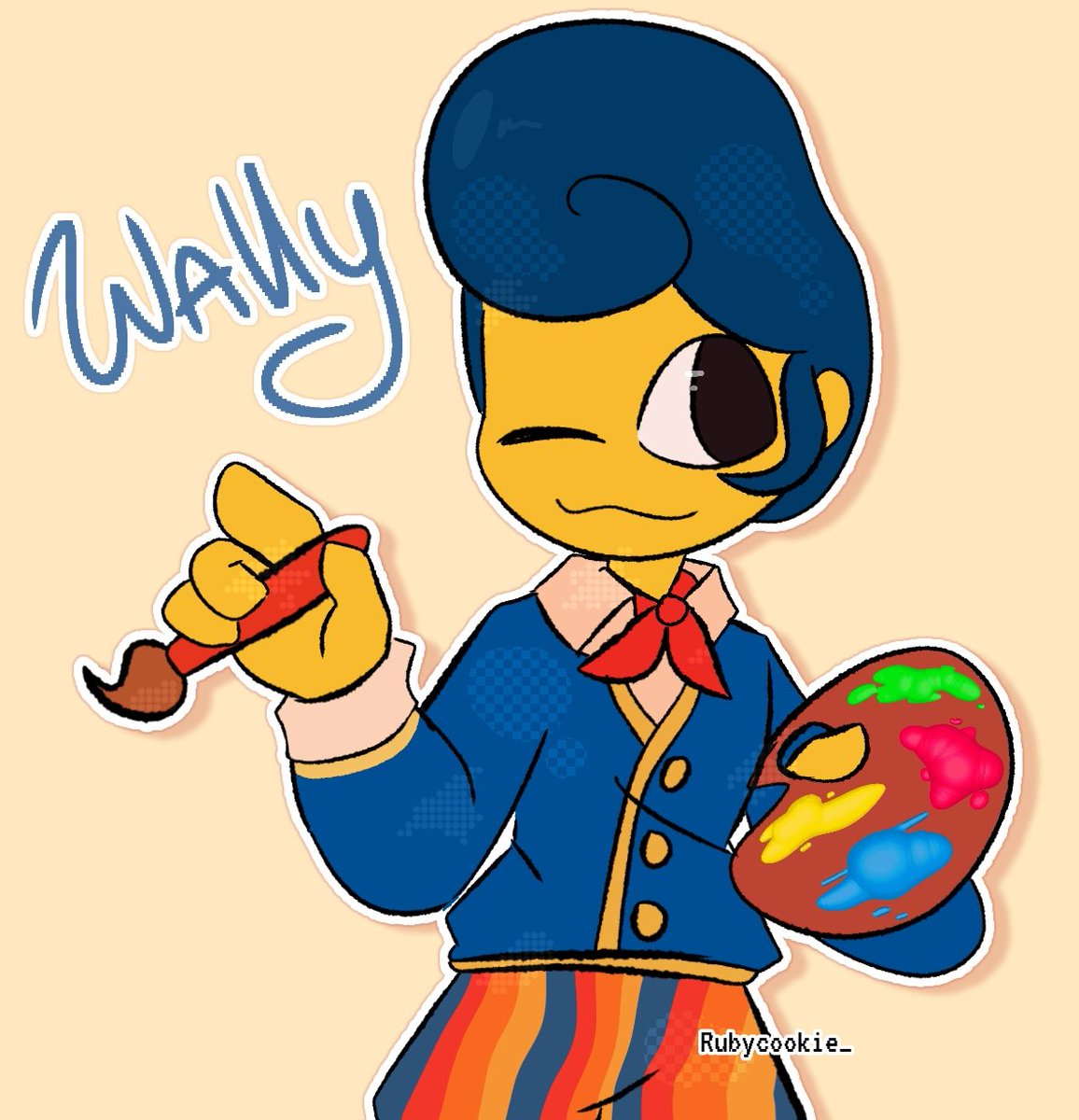 Rubycookie14's tweet photo. Its the puppet i've seen everywhere 

#welcomehome #art #artwork #rubyfoxart #Rubycookie_ https://t.co/lupZ92VJbb