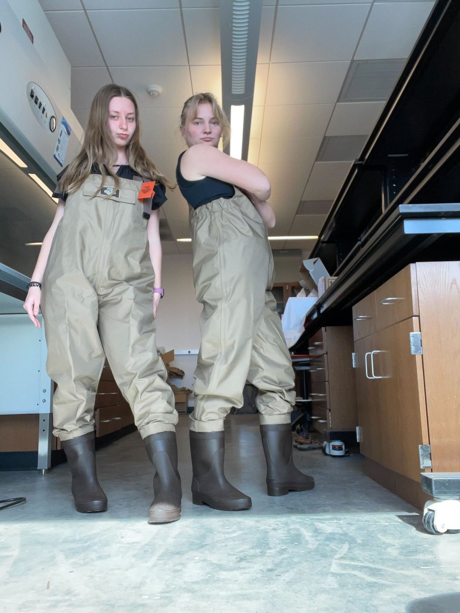 These #wundergrads are ready for field season! <a href="/ISU_ABE/">Iowa State Agricultural and Biosystems Engineering</a>