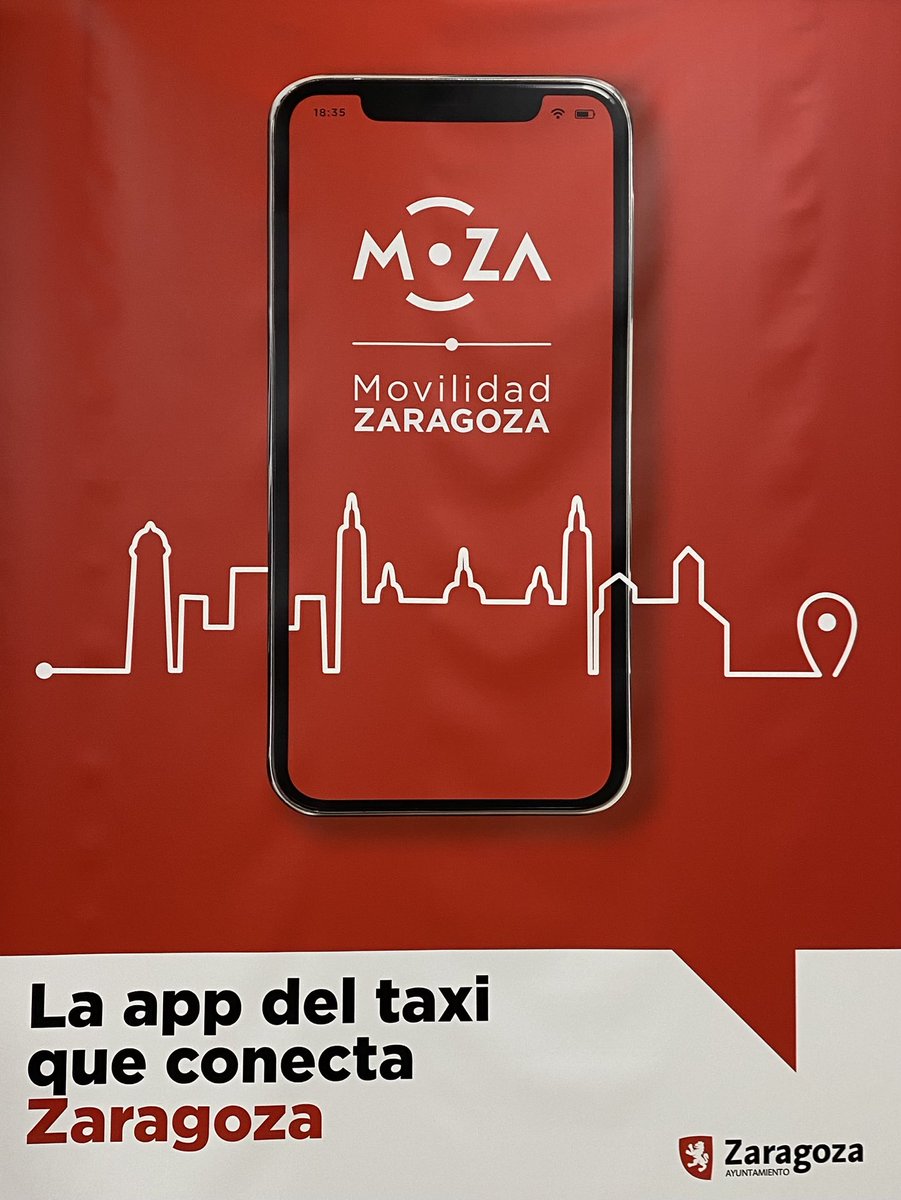 Calidad, inmediatez y precio máximo, descárgate la App y comienza a descubrir lo fácil que es pedir un taxi.  #ZaragozaEsTaxi