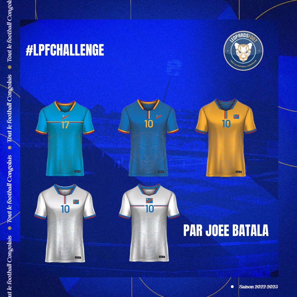 leopardsfoot's tweet photo. 🐆 #LPFCHALLENGE 👕
Les Congolais ont du talent 🔥, voici les premières propositions faites par nos abonnés 😊
🎤 Lesquelles préférez-vous ?
Continuez d’envoyer vos créations via le formulaire suivant ou en nous écrivant !
📩 https://t.co/WperKF1Xjy
#congo #rdcongo https://t.co/al3Ei7cDzQ