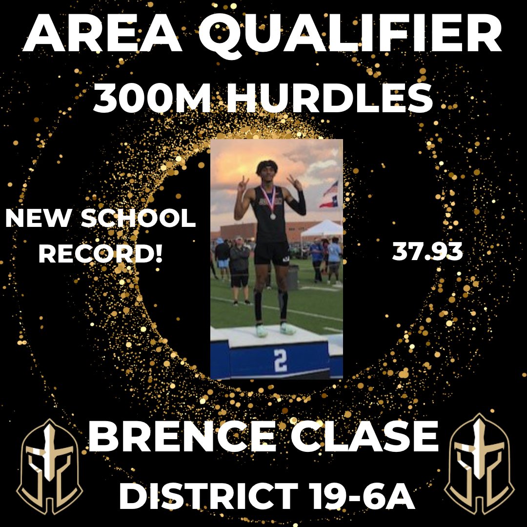Area Qualifier and new school record alert for <a href="/Clase_Brence/">Brence Clase</a> in the 300m hurdles!!! Congratulations!!! <a href="/MrCoachAllen/">Mabry Allen</a> <a href="/CoachDuhon/">Ben Duhon</a> <a href="/JordanHSAthlet1/">JordanHSAthletics</a> <a href="/JHSWarriors_ABC/">Jordan Athletic Booster Club</a>