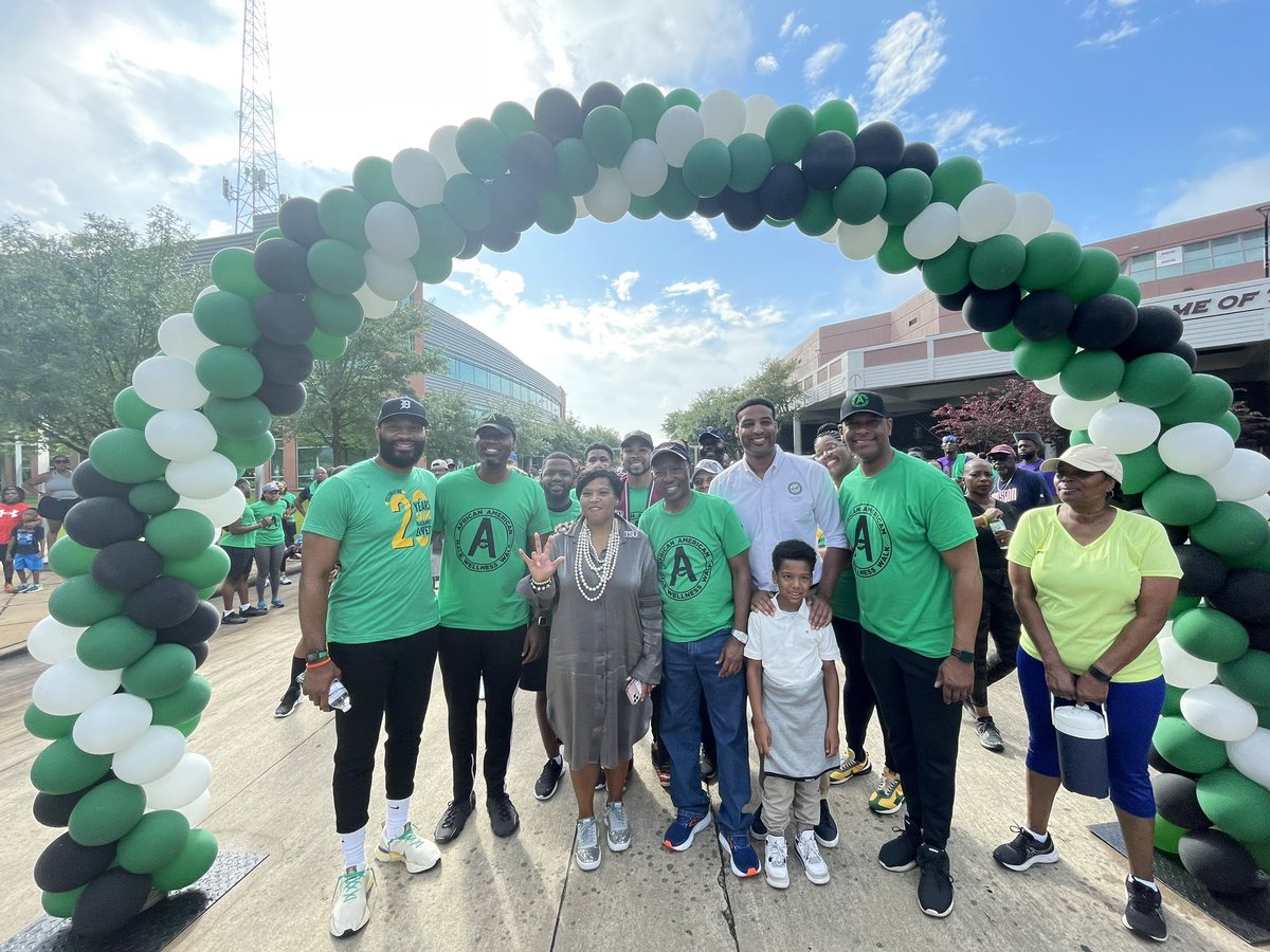 houmayor's tweet photo. A beautiful morning to walk in support of the National African American Male Wellness Initiative! A healthy city means creating healthy people in healthy communities!  

#HealthyLiving #AAMW #inaugural #5KWalk https://t.co/jJIxLGb8aC