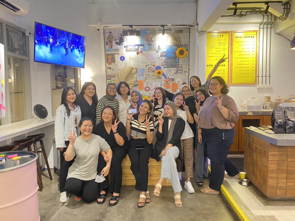 Thank you for today yang sudah dateng. Love you guys🤍