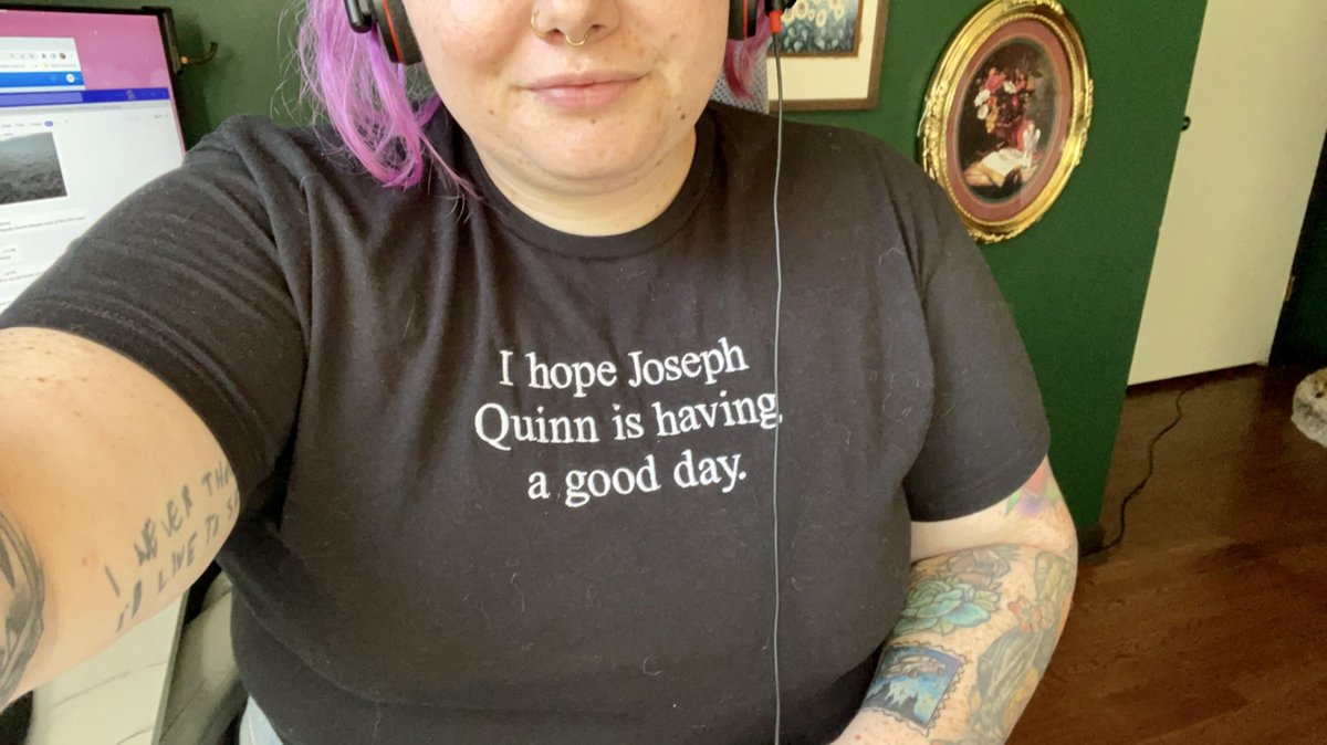Queen__Kat__'s tweet photo. Good morning to Joseph Quinn and Joseph Quinn only. 

Simps, send for my morning coffee. 

Findom finsub paypig https://t.co/VHYEegWQwZ