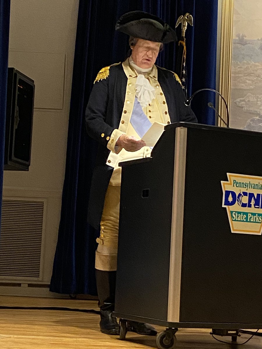 EllesReport's tweet image. General Washington is here. ☺️#AuthorsCongress