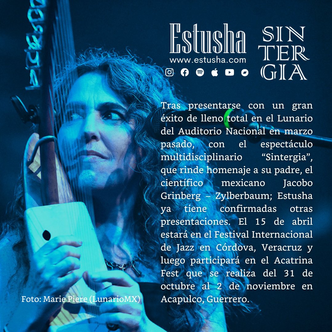 estusha's tweet photo. #estusha #worldmusic #sintergia #jacobogrinberg #acatrinafest #jazzcordoba #artistasindependientes #worldmusician #fusiondeculturas #culturasdelmundo #arte #womax #womad #womadfestival #petergabriel #mexico #musica https://t.co/D1gzJzkCdM
