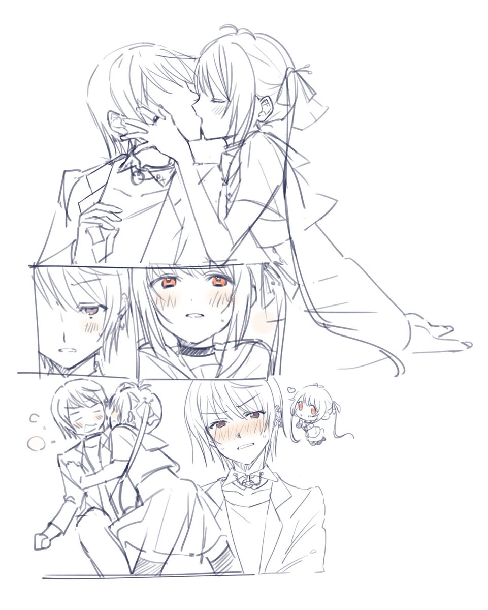 moniyo_rin's tweet photo. あげちよで、初めてのキス
#DISPEAR #創作 https://t.co/r4T40Ipgup