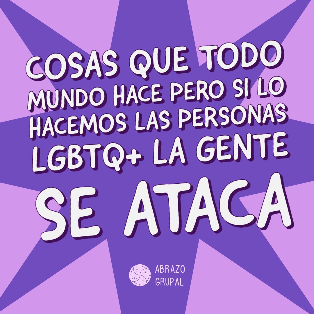 abrazo_grupal's tweet photo. El doble estándar es increíble. 🙄 Hay muchas cosas que se celebran en las personas (sobre todo los vatos) cis-hetero, pero que cuando hacemos nosotrxs 🏳️‍🌈🏳️‍⚧️ la gente NO SOPORTA. ¿Por qué? 🤔 ¿Será que nuestro mundo sigue siendo LGBTfóbico? 😳😳😳😳

🧵 https://t.co/WVOdnNlz2r