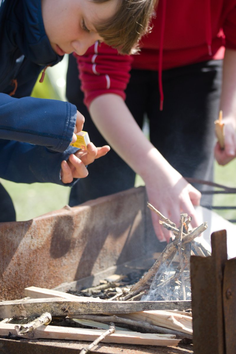 WestsideScouts's tweet photo. Altar fire cooked lunch on camp was also popular as ever https://t.co/1VNXi2aSD9