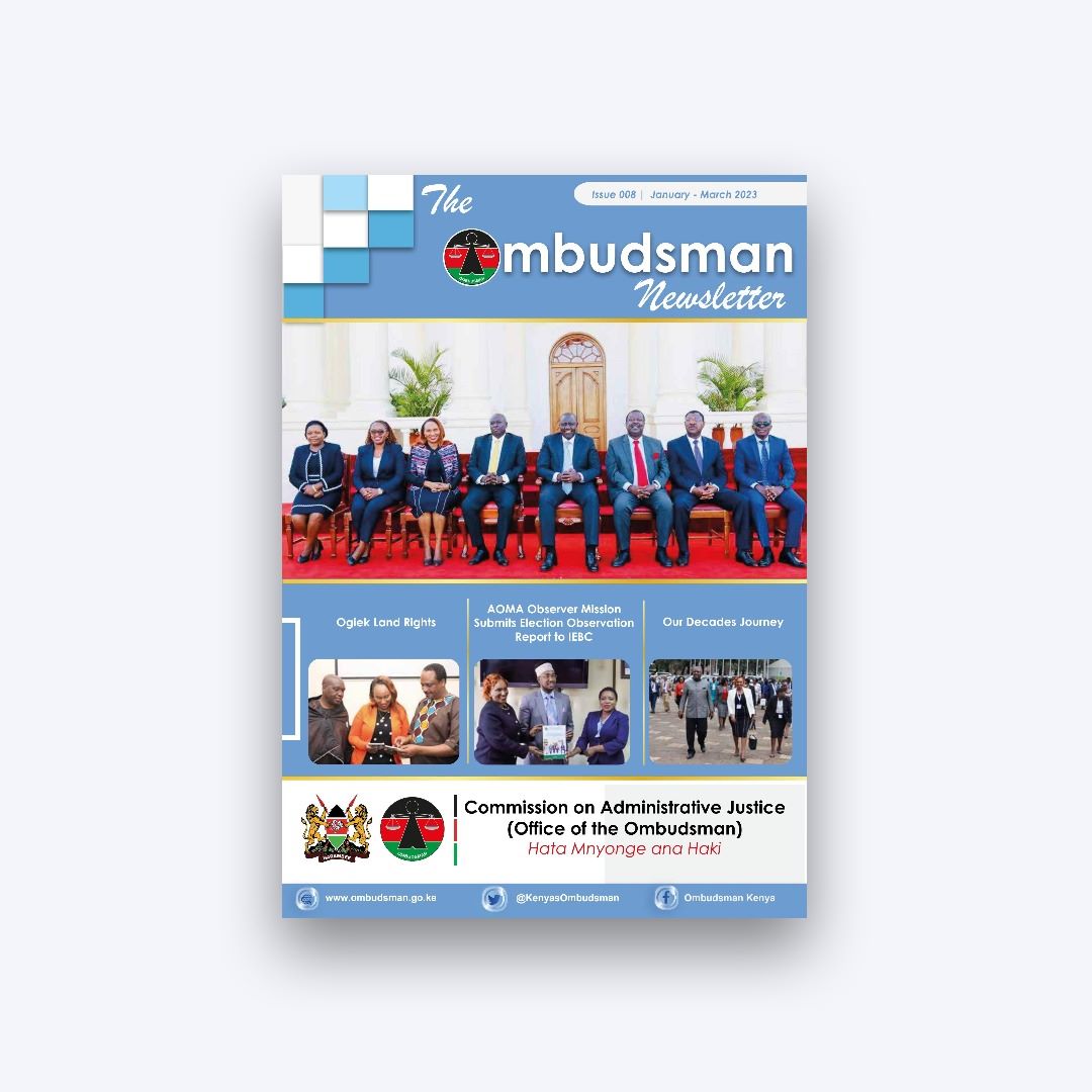 KenyasOmbudsman's tweet photo. Our Quarter Three Newsletter is now online. Read it here! https://t.co/fIql5fA6Sg https://t.co/fmmy1skJPr