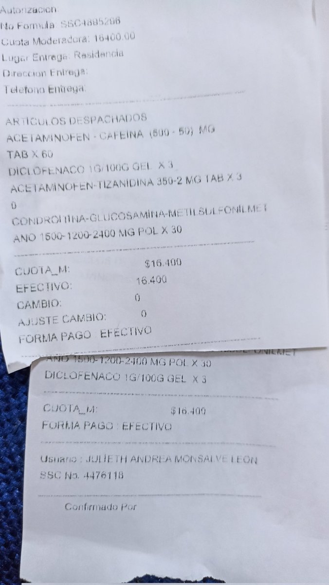 Mi_Glori's tweet photo. Tengo 60 años, mis 30 años de trabajo pagué y coticé mi seguridad. En éste gobierno de @petrogustavo me están cobrando las medicinas que dan @NuevaEPSOficial nunca fué así 😖 #MeEstanRobando
@carolinacorcho
@Fruizgomez @JERobledo @AForeroM @DianaMejiaBaron @JotaPeHernandez https://t.co/TZvZY1KmKT