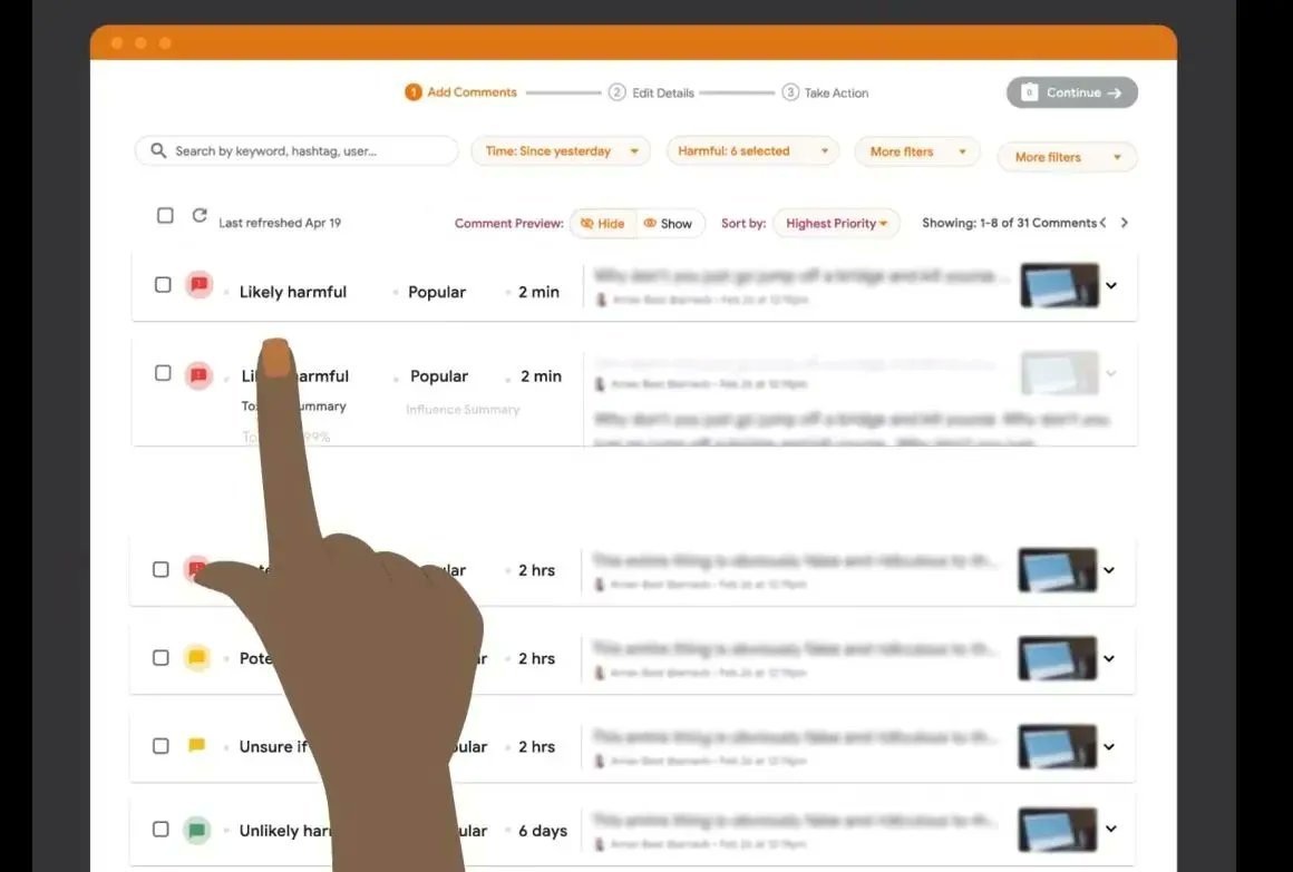 gijnAfrica's tweet photo. 🛠️ @TRF developed a tool to protect journalists from online harassment.
The #TRFilter is designed specifically for journalists & media practitioners to take control of their social media feeds, so they can focus on their mission.
Check it out 👉 https://t.co/JnJmbssJY1 https://t.co/VLKfovdI9G