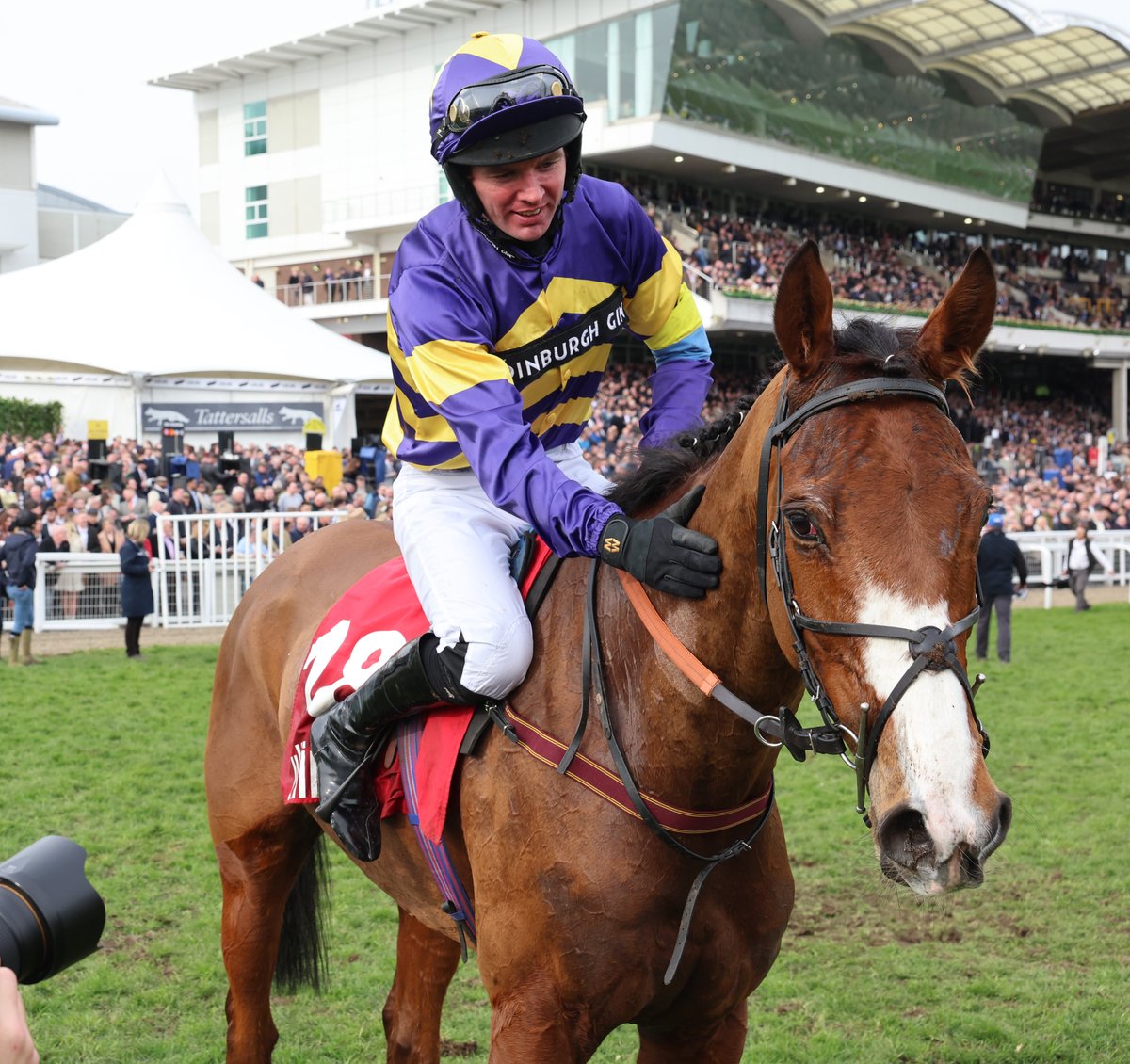 🥇 2017 - One For Arthur
🥇 2023 - Corach Rambler 

Lucinda Russell and Derek Fox 👏

A Scottish Grand National winner once again 🏴󠁧󠁢󠁳󠁣󠁴󠁿